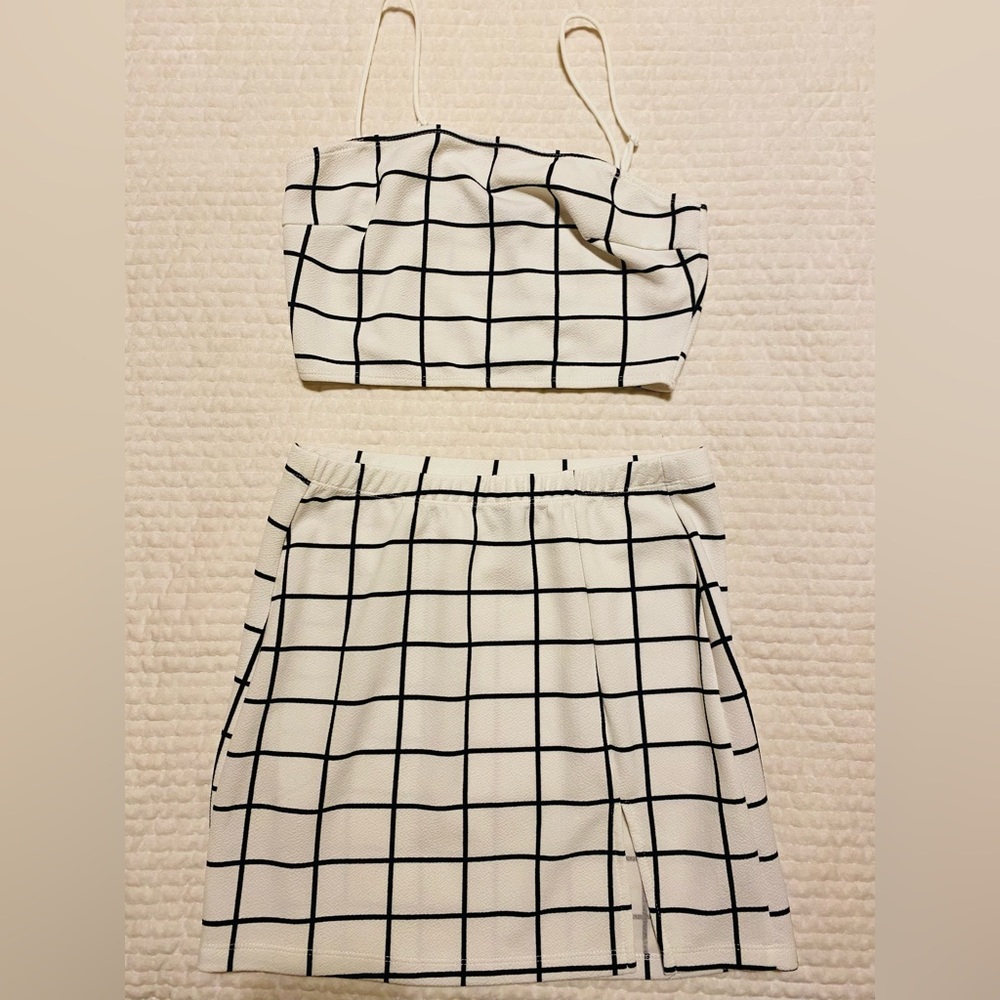 Two Piece Skirt and Crop Set